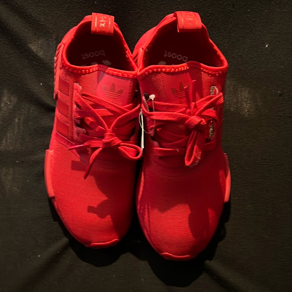 RED ADIDAS SPORTS SHOES